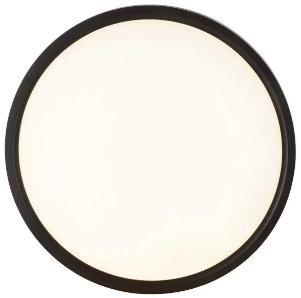 Brilliant - Plafonieră LED cu senzor GALO LED/26W/230V 3000K, Ø 40 cm, negru