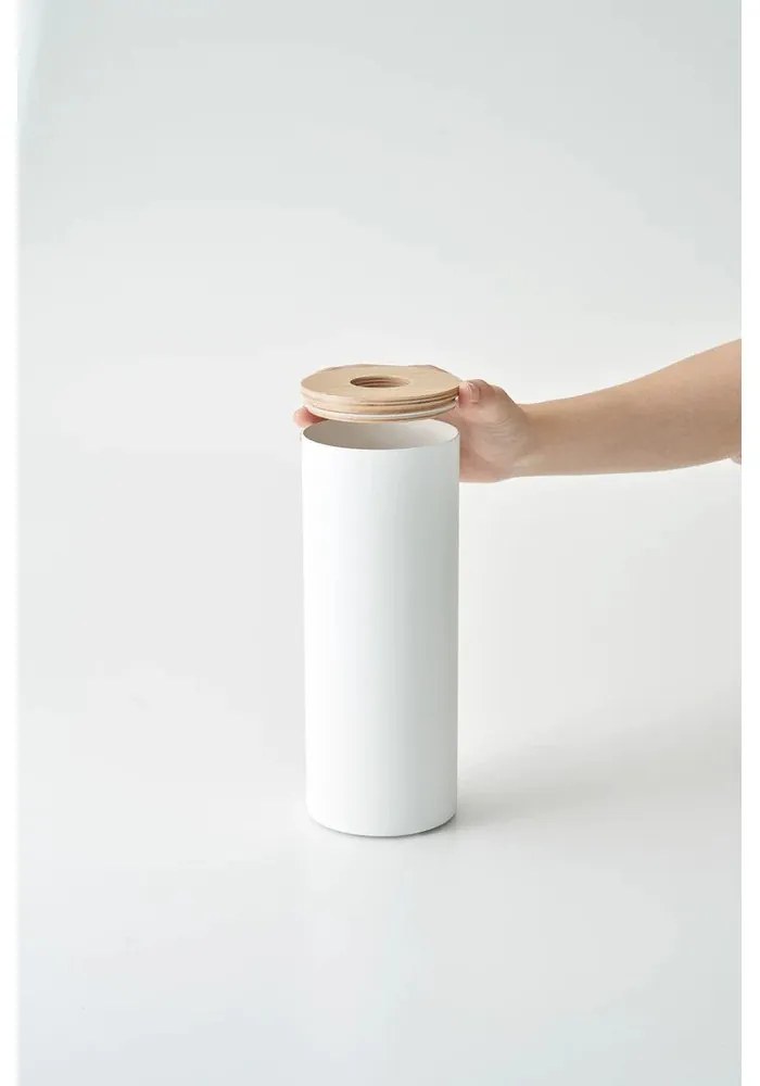 Suport pentru șervețele din metal alb Rin – YAMAZAKI