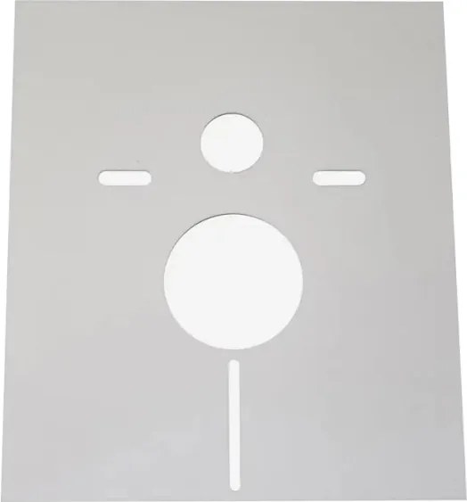 Vas WC suspendat + capac WC ARCHITECTURA + buton de acționare + modul incastrat + placă de montaj