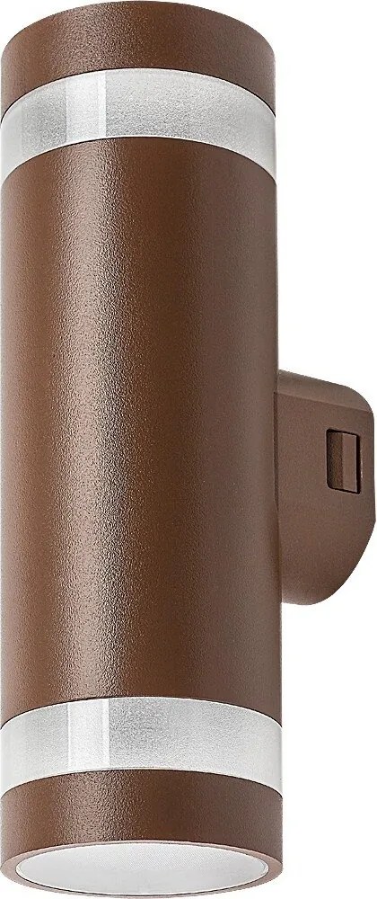 Aplica LED CCT perete exterior IP65 Urfa Line maro