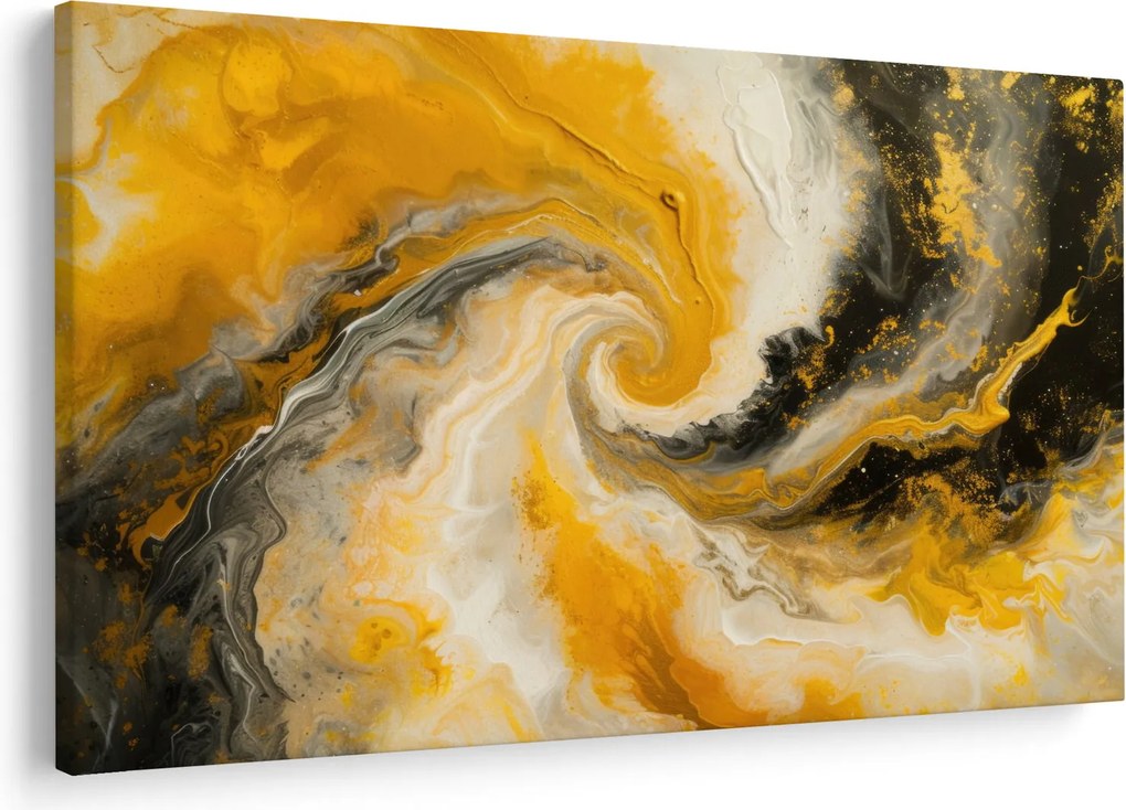 Tablou - Abstractizare în spirală (90x60 cm)