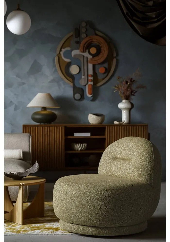 Fotoliu galben Ovo – Miuform