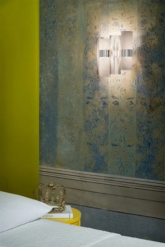 Aplica moderna design Art Deco realizata manual LA LOLLO White
