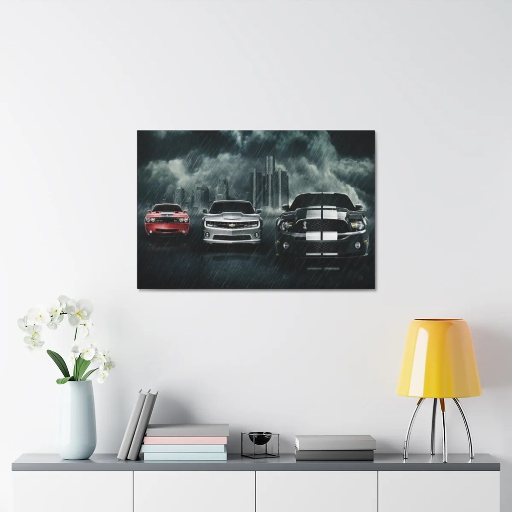 Tablou Canvas American Muscle 120x80 cm
