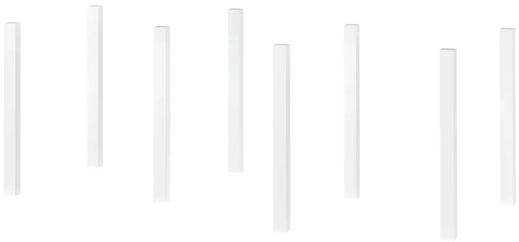 Set Complet: Pat Supraetajat Forrest Beech pentru Camera Copii, 90x200 cm, cu Sertar Pat și Barieră de Siguranță, din Lemn Masiv de Fag, Alb – Vipack