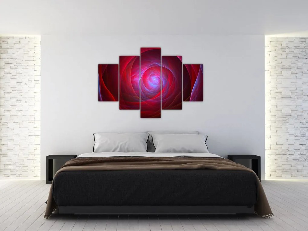 Tabloul abstract cu ochi (150x105 cm)