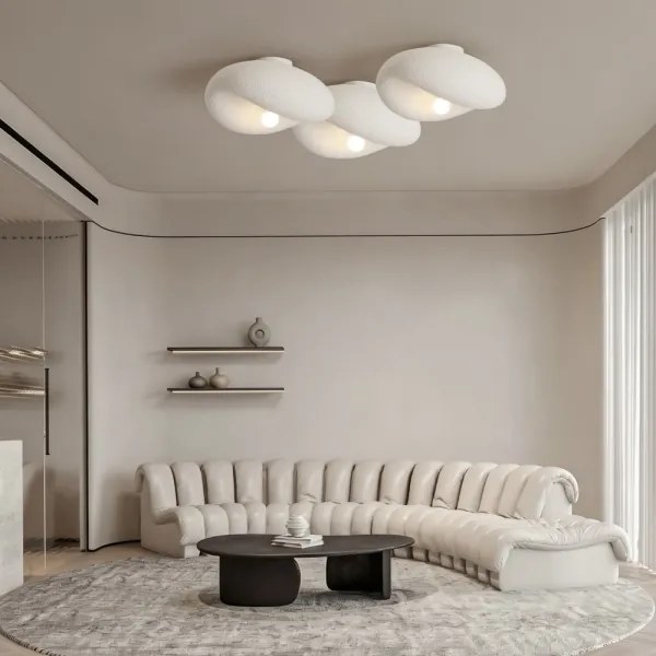 BRILAGI - Plafonieră WABI SABI 1xE27/60W/230V Ø 40 cm albă