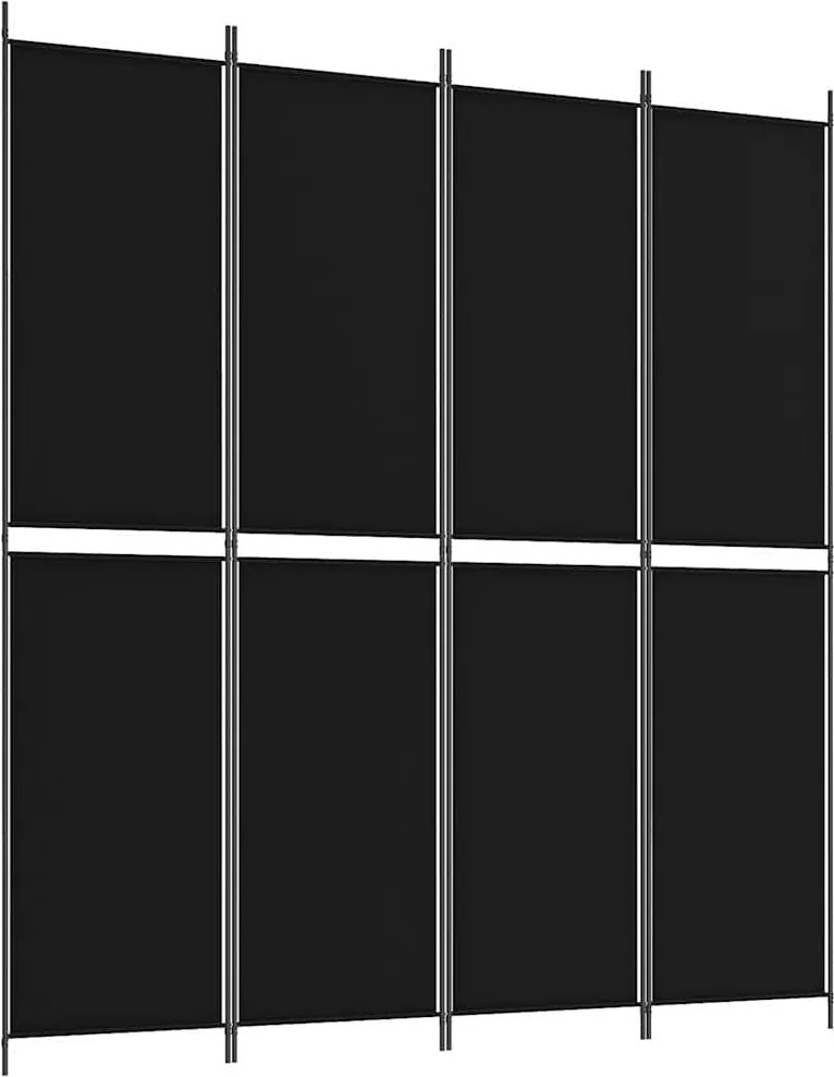 vidaXL Paravan de cameră cu 3 panouri, 200x220 cm, textil