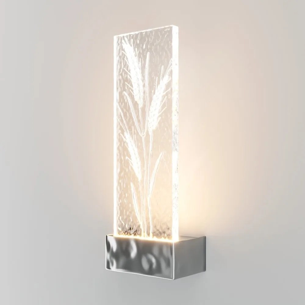 Aplica LED design modern Ornate crom