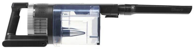 Aspirator vertical Shark IZ420EUT, 309W, Brat rabatabil, 0.85 L, Autonomie 120 min, Clean Sense IQ, LED, PowerFins Plus, Gri