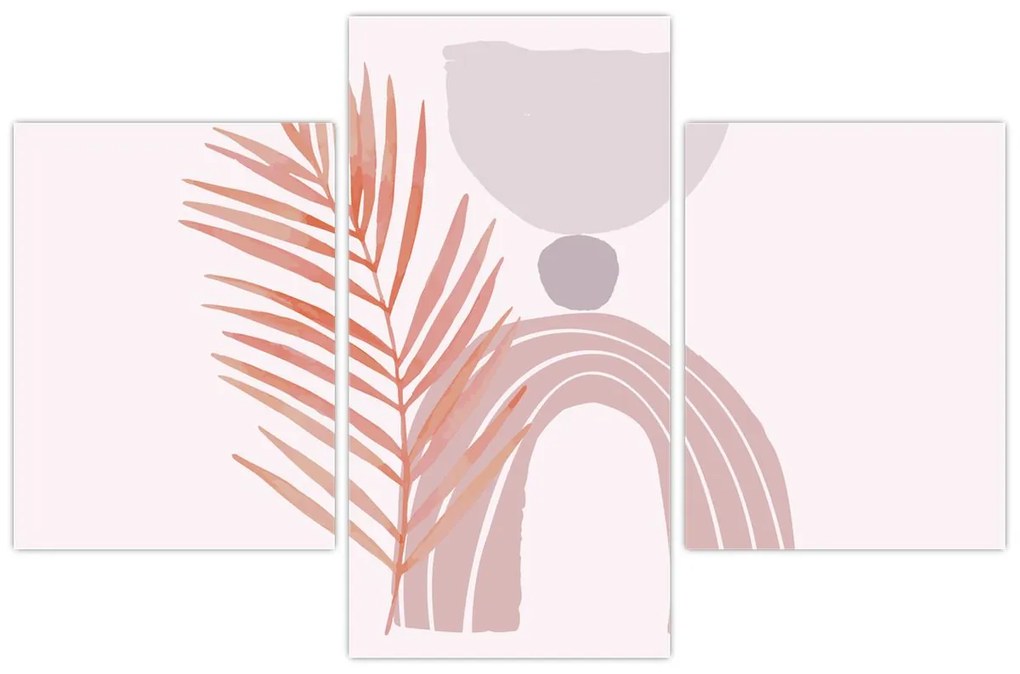 Tablou - Minimalism violet N⁰1 (90x60 cm)