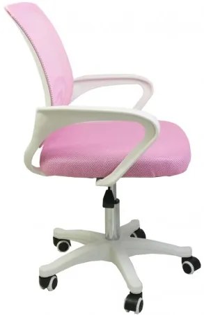 JAKS SCAUN BIROU ERGONOMIC RUZ - ALB KO03