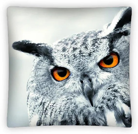 DETEXPOL Față de pernă Bufnița