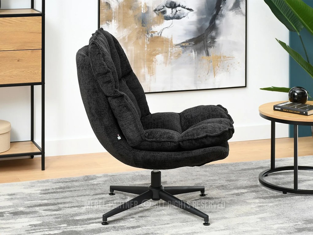 Fotoliu Jaspier (negru). Promo -7%. 1110119