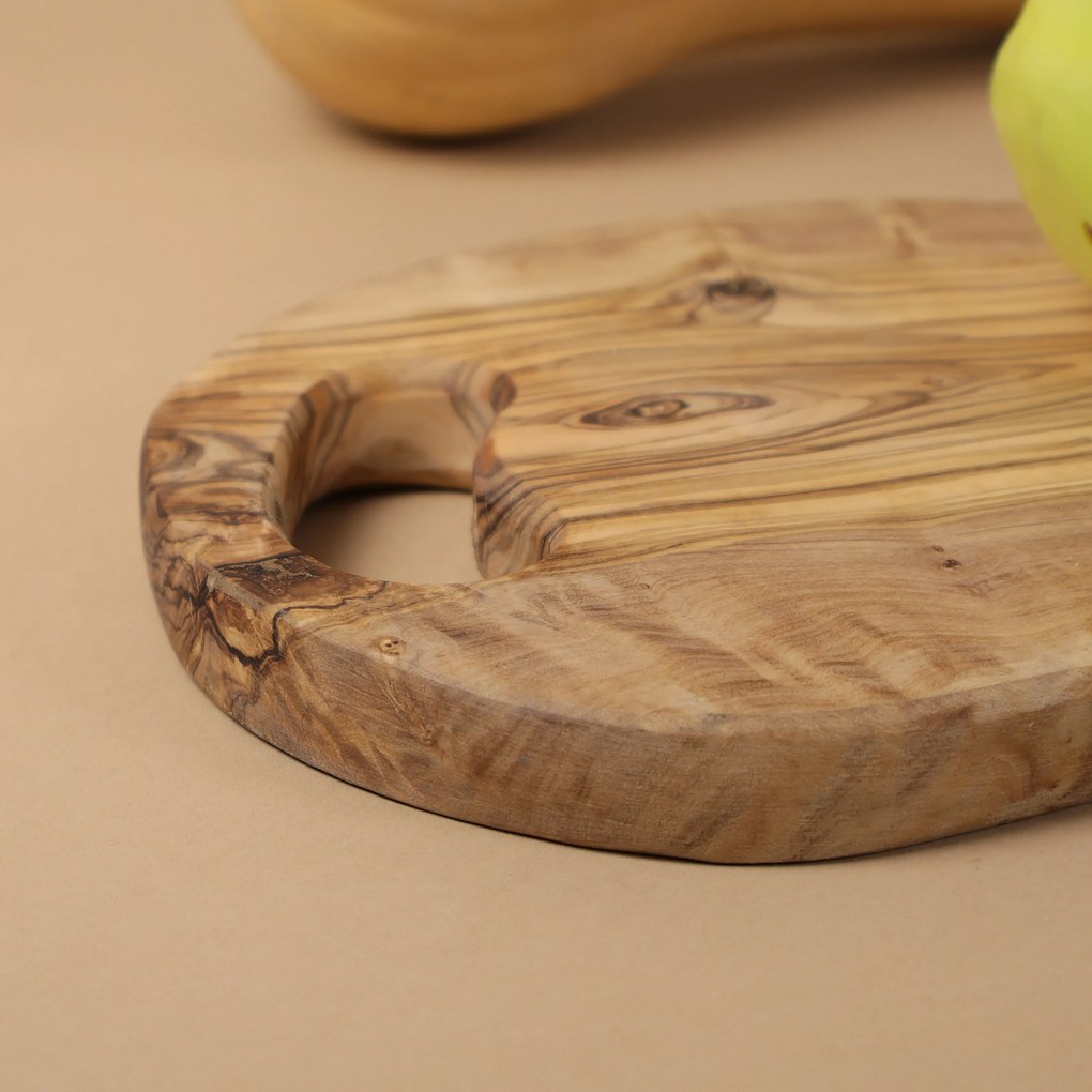 Tocător Toscana din lemn de măslin 40 cm