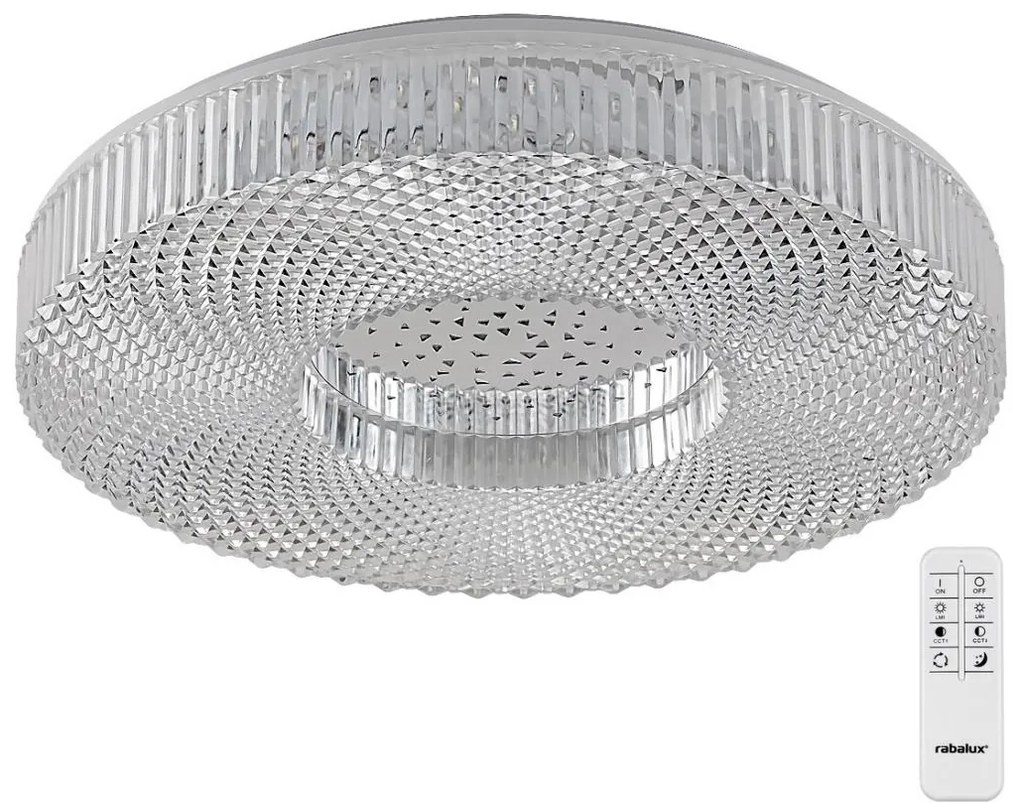 Plafonieră LED dimabilă Rabalux LED/36W/230V + telecomandă 3000-6000K