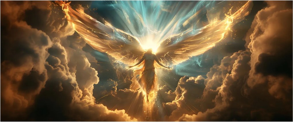 Tablou - Mitologie angelică (120x50 cm)