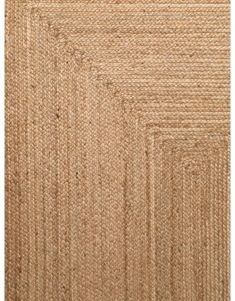 Covor în culoare naturală reversibil/țesut manual din iută 160x230 cm Sharmila Natural Brown – Hanse Home