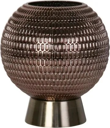 Lampă de birou LED MILA Searchlight EU67008AB, 0,6W, 3xAAA, maro