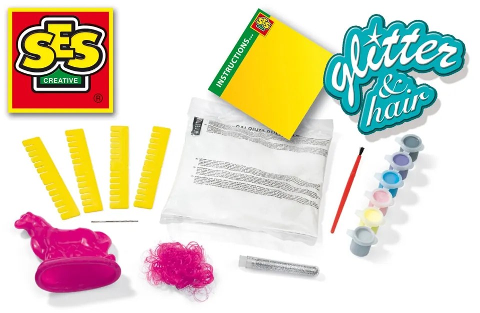 Set creativ mulaj si pictura - Cal cu coama
