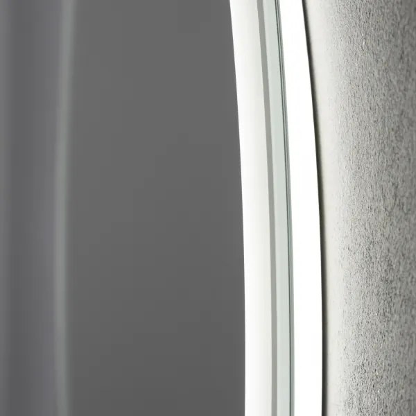 Brilagi-LED AVA PRO LED, oglindă pentru baie încălzită, cu iluminare LED dimabilă, 18W/230V, Ø 60 cm, IP44