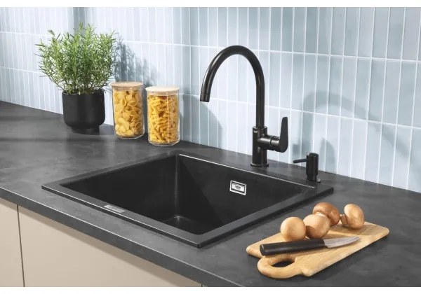 GROHE 1021652430 - Dozator de săpun lichid CONTEMPORARY, 500 ml, negru