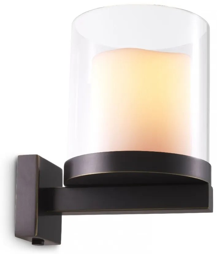 Aplica de perete dimabila design LUX Donovan, bronz