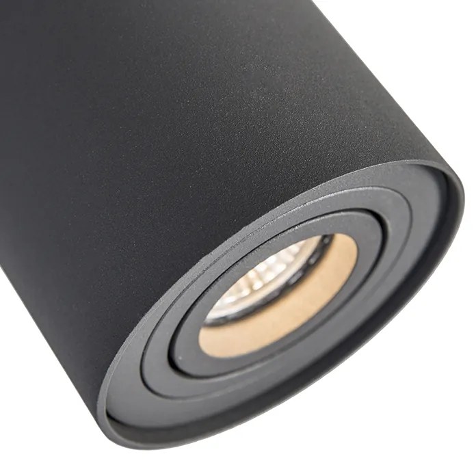 Spotlight gri închis inclinabil și rotativ - Rondoo up