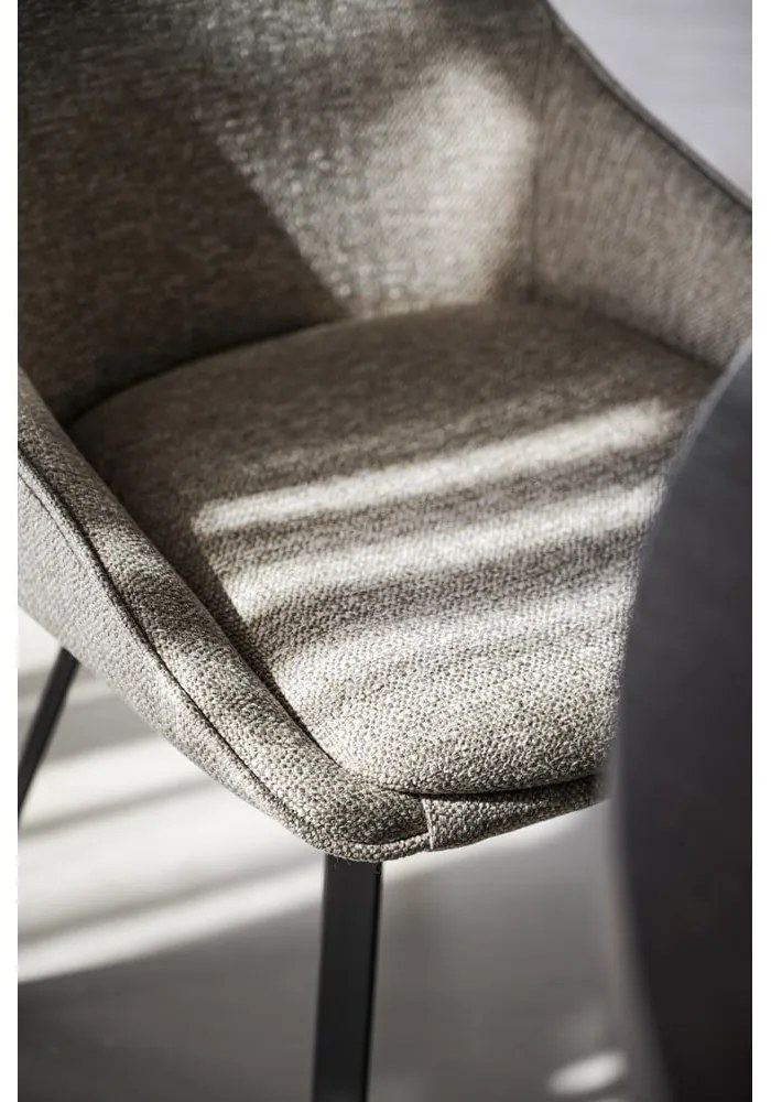 Scaune de dining bej 2 buc. Alison – Rowico