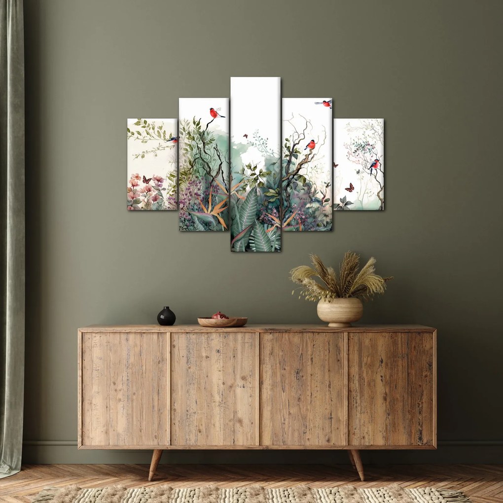 Tablou - Peisaj natural, acvariu (150x105 cm)