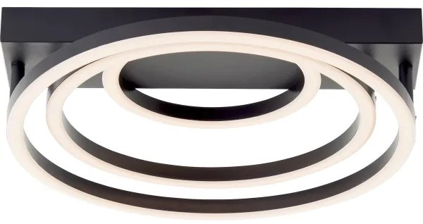 Brilliant - Plafonieră LED dimmabilă PEDLEY LED/36W/230V, neagră