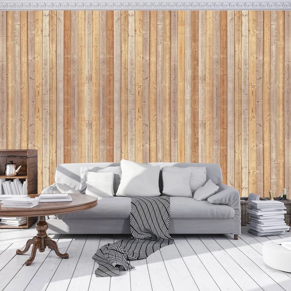 Fototapet - Textura - scănduri de lemn (152,5x104 cm)