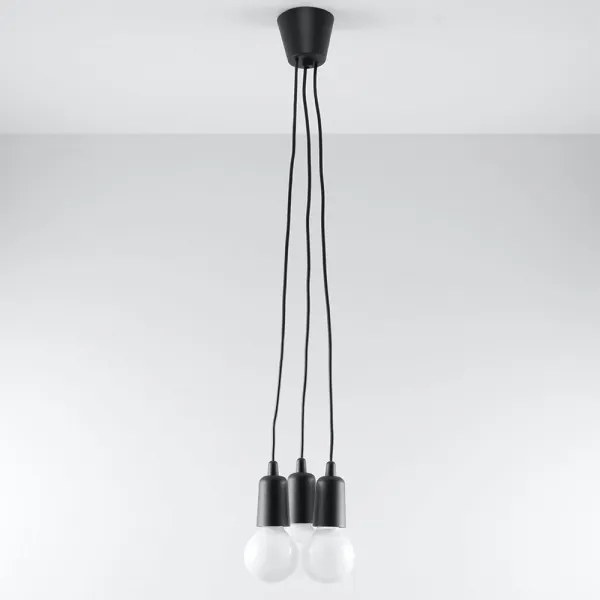 Lustră pe cablu DIEGO 3xE27/60W/230V