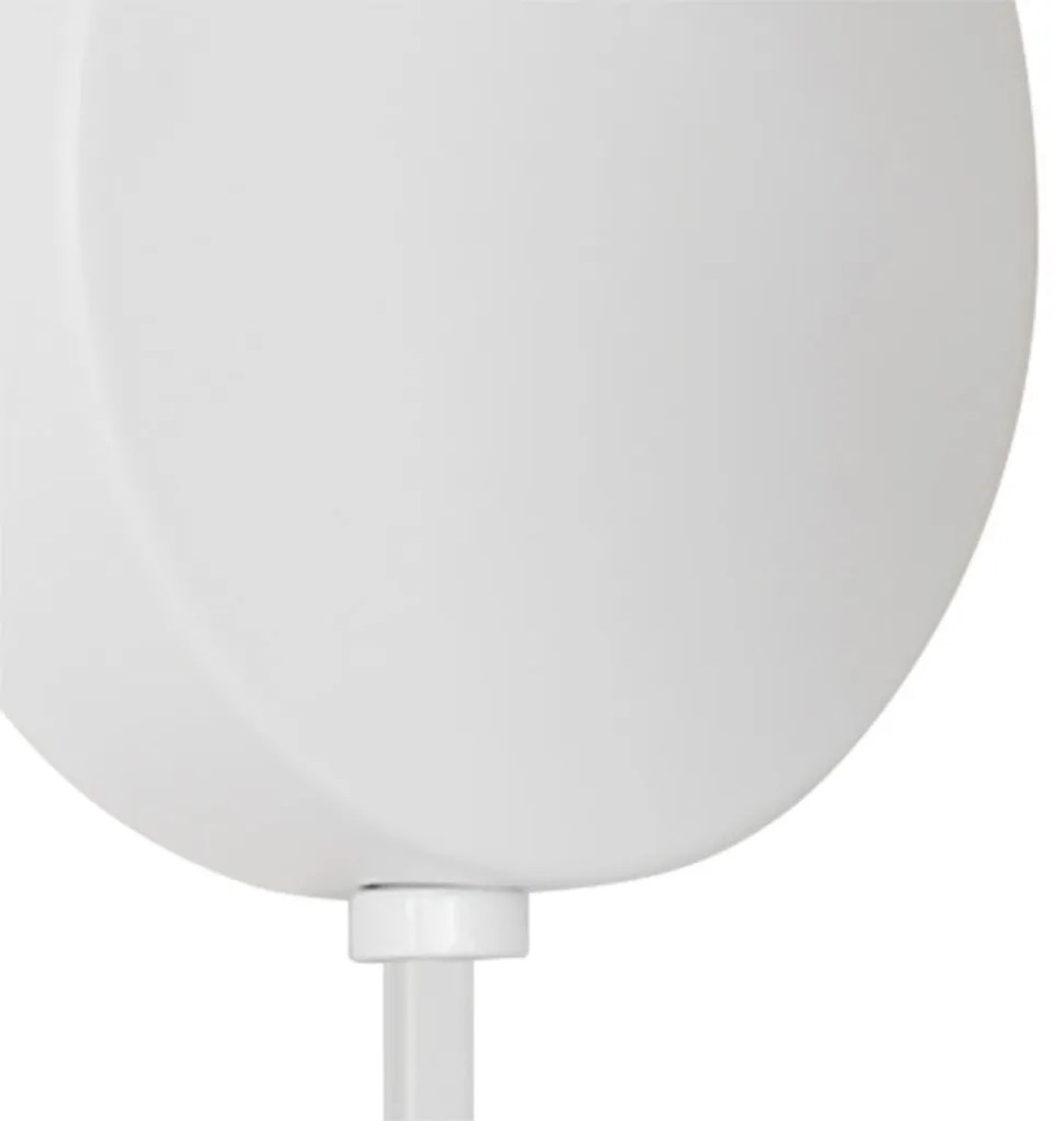 Aplica cu spot directionabil design nordic Matis alb