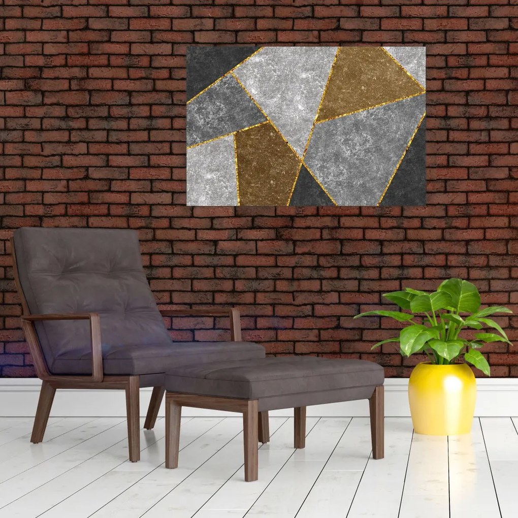 Tablou - Imitarea materialelor (90x60 cm)