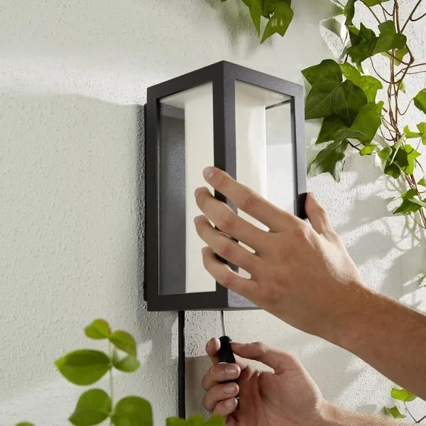 Philips 17459/30/P7 - Lampă LED RGB Hue IMPRESS exterior 2x8W 24V IP44