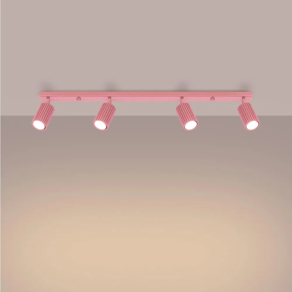 Brilagi - Spot LED CRESTO 4xGU10/10W/230V roz