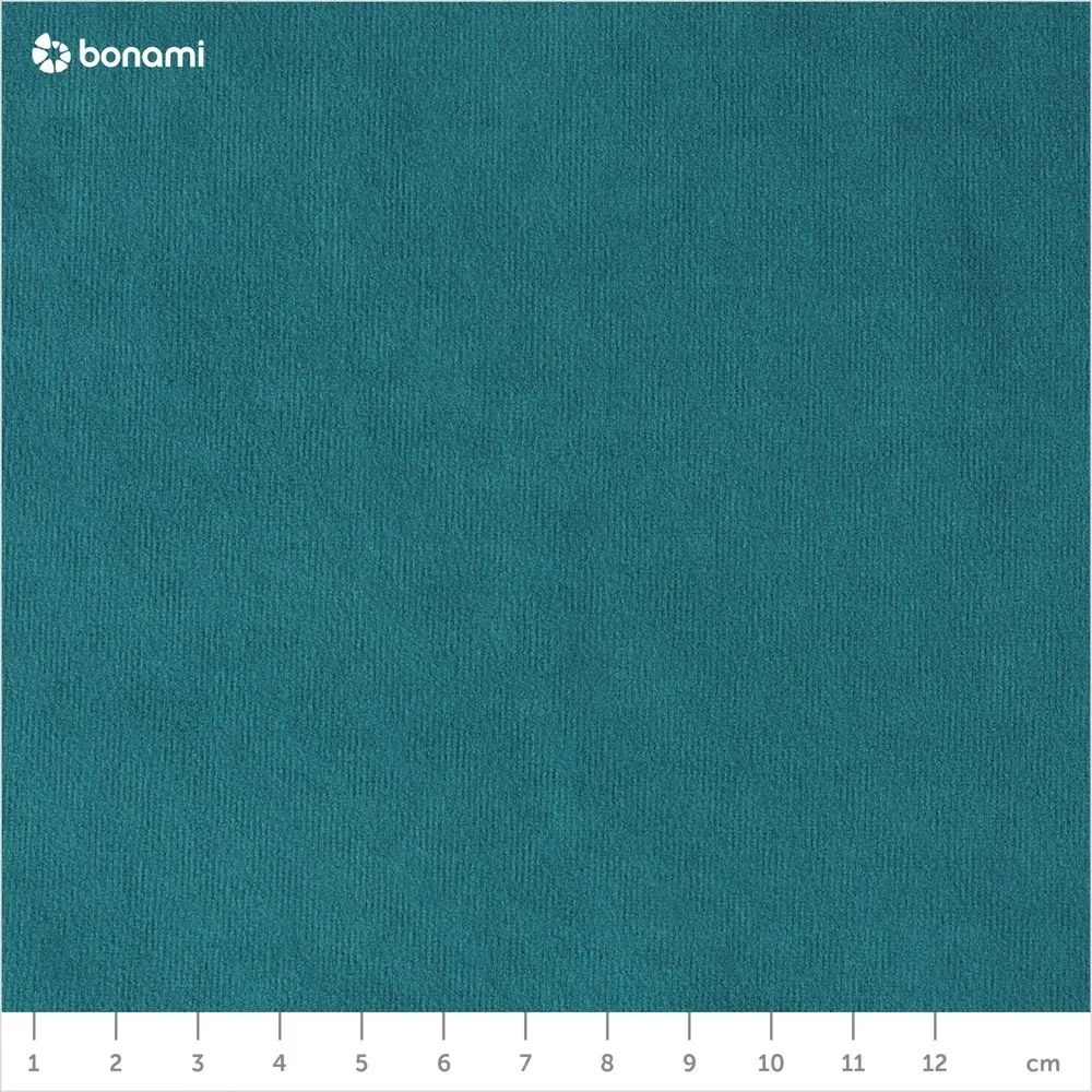 Colțar turcoaz extensibil cu tapițerie din catifea (cu colț pe partea stângă /în formă de "U") Sweet Harmony – Miuform