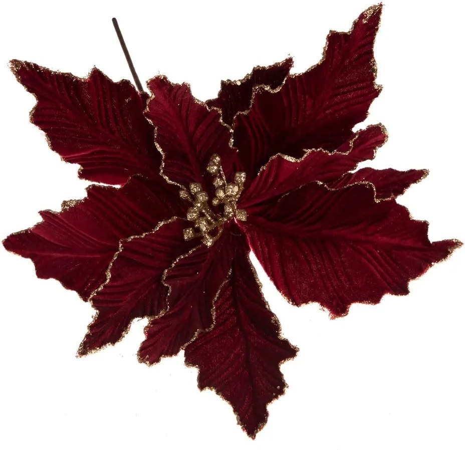 Crenguță decorativă de iarnă Dakls, roșu