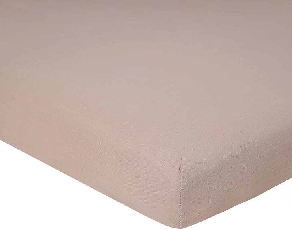 Cearsaf muselin pentru copii SESAME 70x140 cm bej