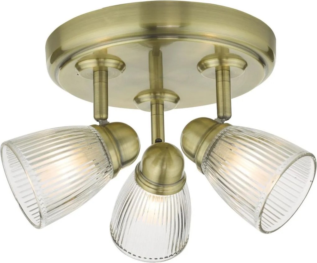 Där Lighting CED7675 -Spot pentru baie CEDRIC 3xG9/25W/230V IP44 alamă