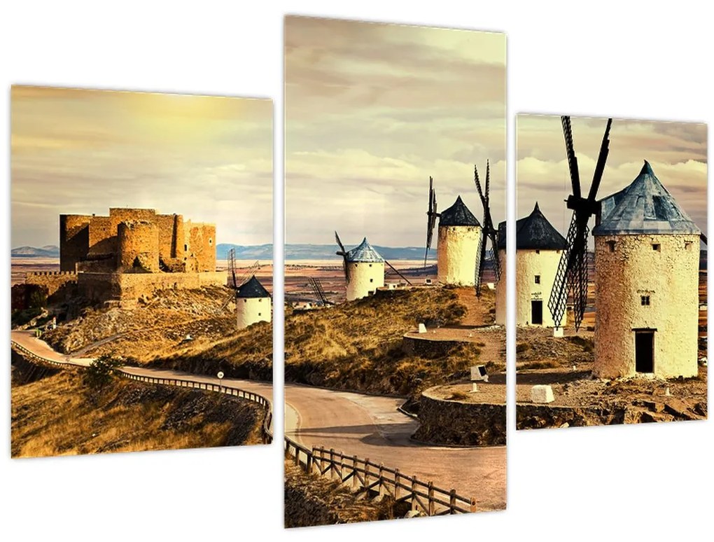 Tablou - Morile de vânt (90x60 cm)