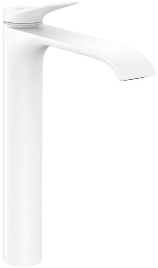 Baterie lavoar inalta Hansgrohe Vivenis 250 cu ventil Pop-Up alb mat