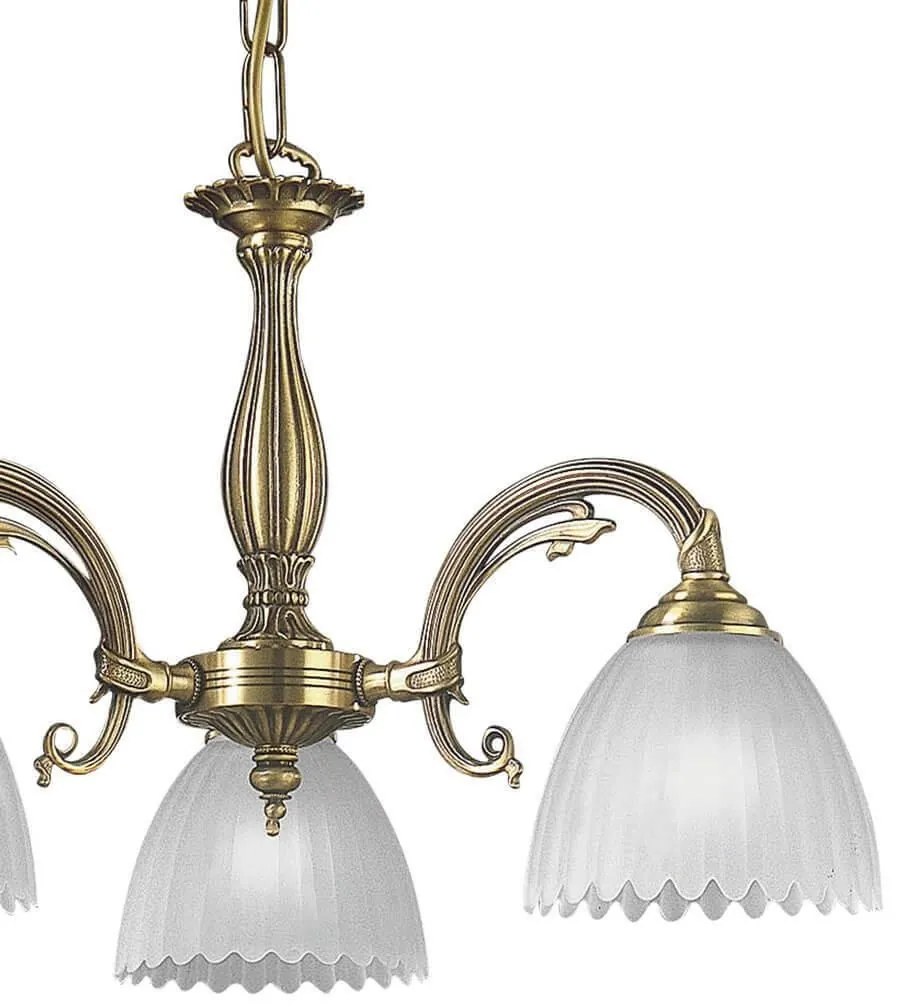 Candelabru clasic 3 brate design italian realizat manual 3520