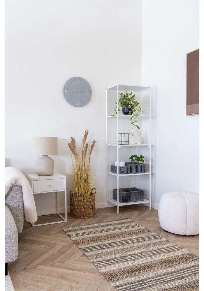 Bibliotecă albă 51x170 cm Vita – House Nordic