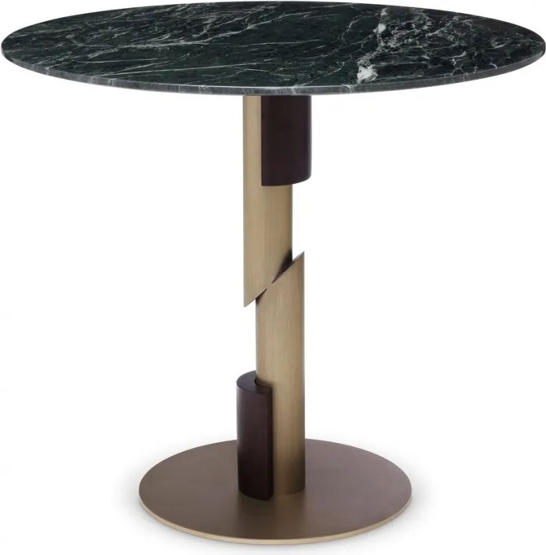 Masa design modern LUX cu blat din marmura Flow verde