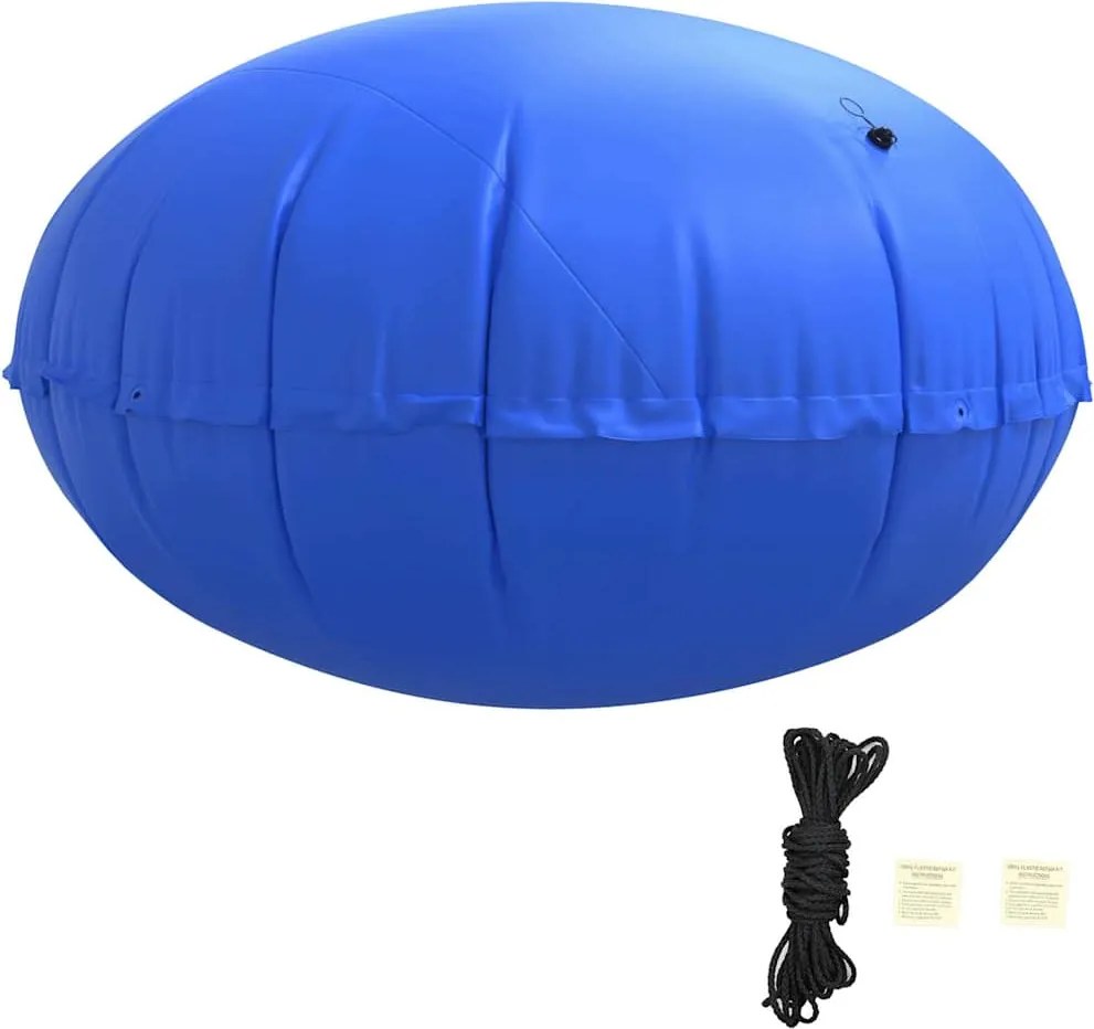 vidaXL Perna de iarnă pentru piscină albastru Ø 220 x 140 cm PVC