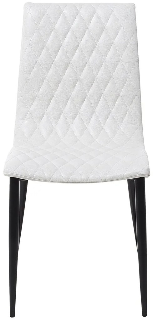 Set 2 buc. scaune sufragerie Montego (alb + negru). 1035608