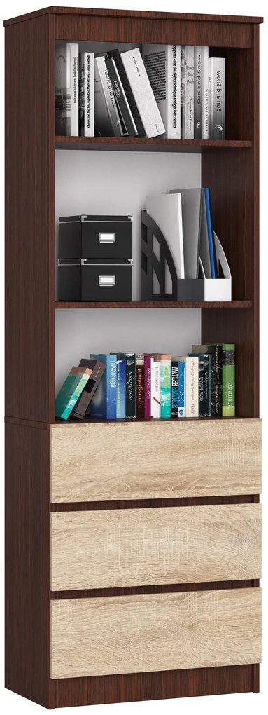 Raft Ravindra (wenge + Stejar sonoma). 1069809
