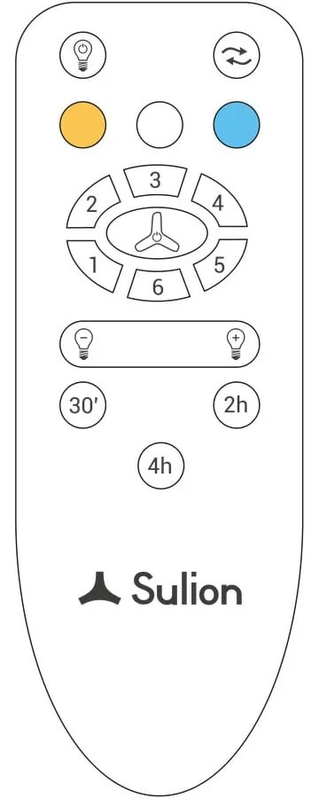 Plafonieră neagră LED ø 15 cm Zarautz – SULION
